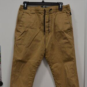 Hollister chinos skinny jogger, mens size medium
